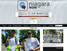 Tablet Screenshot of niagaranow.com